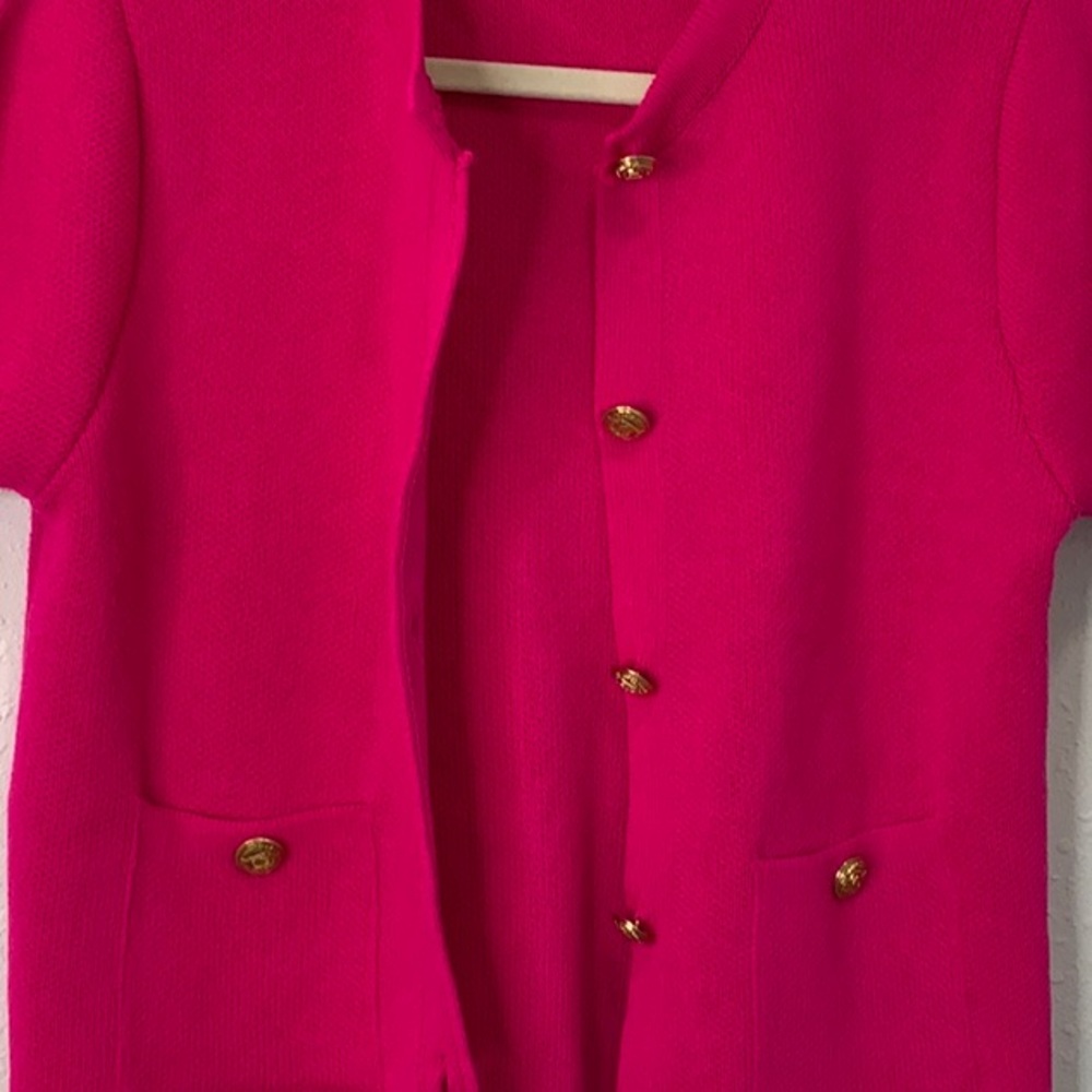 Zara Fuchsia Knit Top - Picture 2 of 9